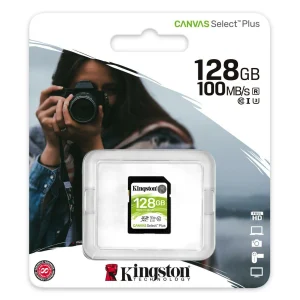 comparez les prix Kingston Carte SDXC Canvas Select Plus UHS-I 128 GO – Cartes Mémoire 7