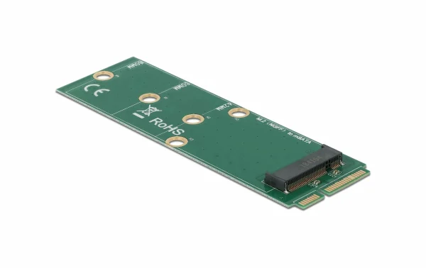 shopping pas cher DeLock Adaptateur MSATA – M.2 Key-B SATA SSD – Accessoires Supports De Mémoire 1