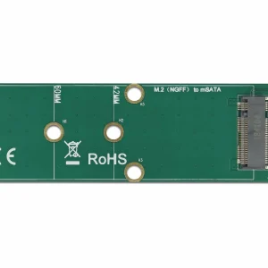 shopping pas cher DeLock Adaptateur MSATA – M.2 Key-B SATA SSD – Accessoires Supports De Mémoire 9