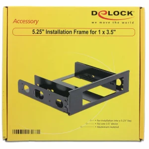 marque pas cher en ligne DeLock Accessoires Supports De Mémoire Cadre De Montage 3,5 7