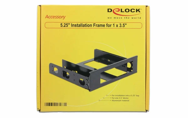 marque pas cher en ligne DeLock Accessoires Supports De Mémoire Cadre De Montage 3,5 3