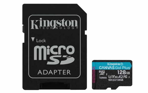 achetez pas cher Kingston Carte MicroSDXC Canvas Go! Plus 128 GB – Cartes Mémoire 1