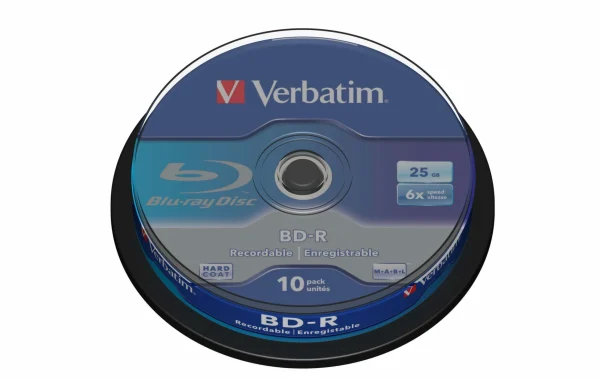 soldes en ligne VERBATIM BD-R 25 GB, Tour (10 Pièce/s) – Disques 1