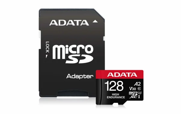 ADATA Carte MicroSDXC High Endurance 128 GB – Cartes Mémoire site soldes 4
