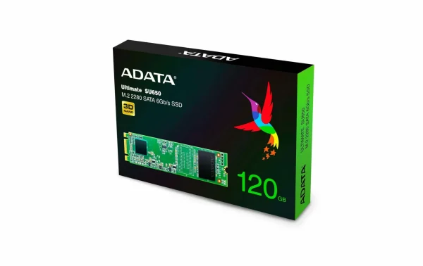 ADATA SSD Ultimate SU650 M.2 2280 SATA 120 GB – SSD (Solid State Disks) Réductions 3
