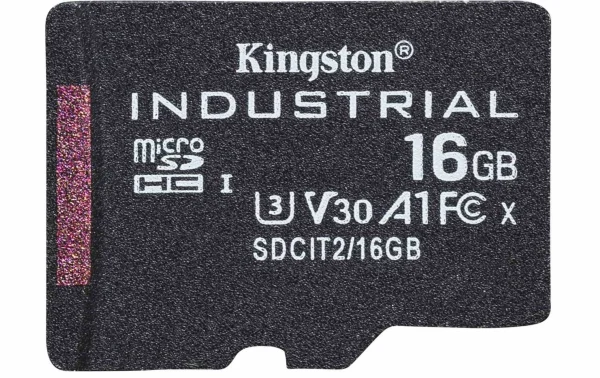 Kingston Carte MicroSDHC Industrial UHS-I 16 GB – Cartes Mémoire magasin 1
